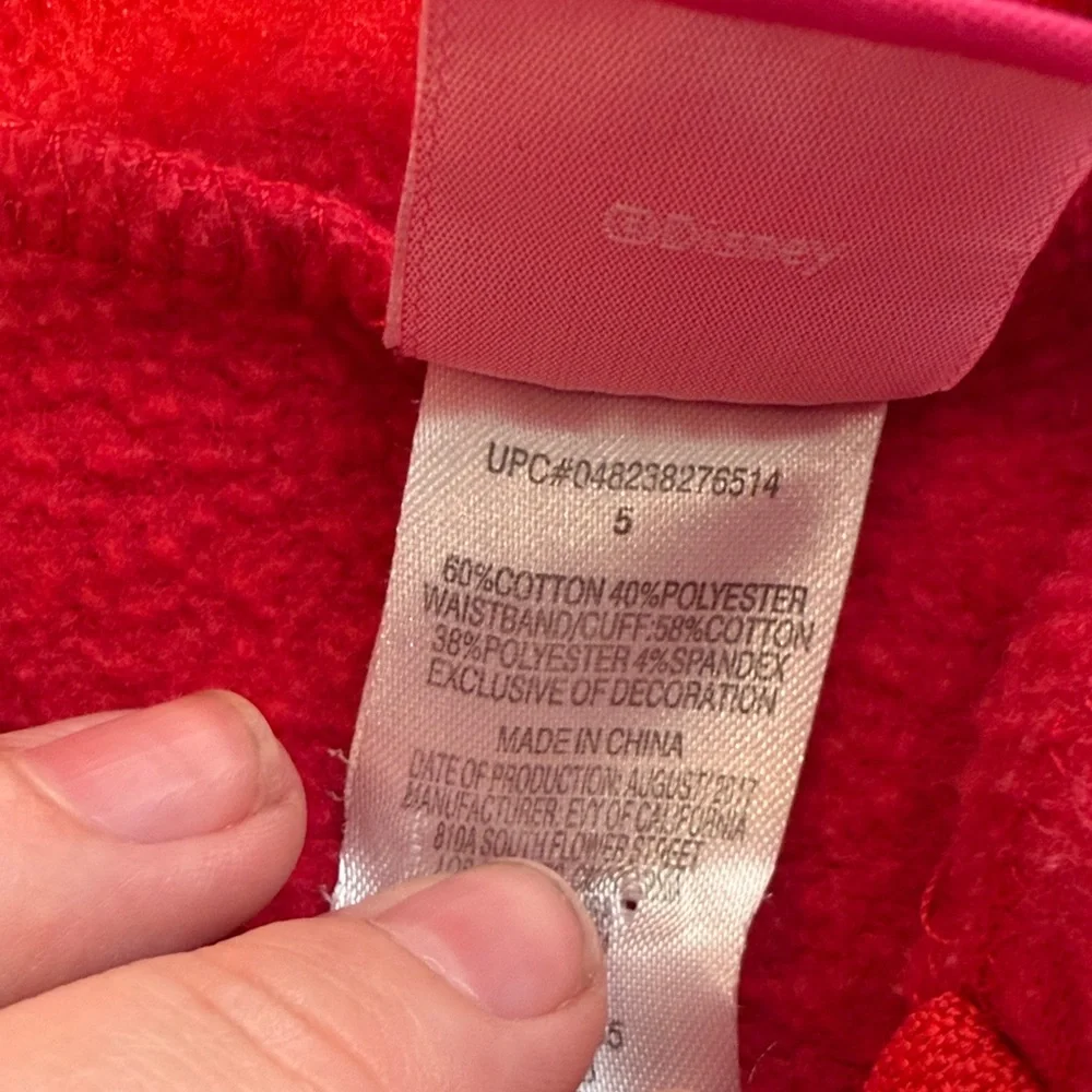 Disney Vibrant Red Hooded Garment - Picture 3 of 4